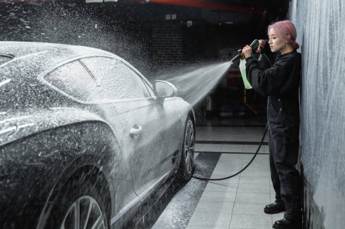Aktywna piana w myjni samochodowej – Sekret efektywnego czyszczenia i ochrony pojazdu